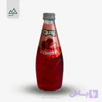 تخم شربت توت فرنگی QUBE