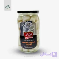 ترشی سیر مروارید سفید 630 گرمی بقاء