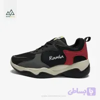 کفش اسپورت یونیسکس مدل SA702 مشکی رامیلا