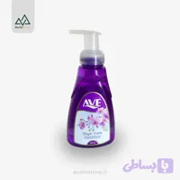 فوم دستشویی بنفش حاوی عصاره الویه را 500گرمی AVE