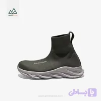 کفش بافتی دخترانه مدل SA741 طوسی بالنسیاگا