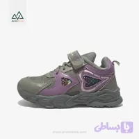 کفش دخترانه مدل SA750 طوسی بنفش