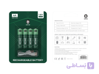 باتری قلمی شارژی گرین لاین Green Lion AA 1800mWh 1.6V