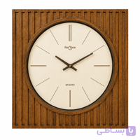 ساعت دیواری HOGER کد6040 قهوه ای