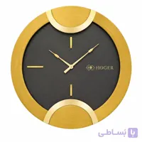 ساعت دیواری HOGER کد 1419 پتینه طلایی