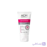 کرم ضد آفتاب و ضد لک دپی وایت اس ای سی ام +SPF 50