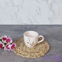 فنجون چای خوری طرح شاخه طلا