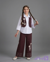 سه تیکه اسپرت مدل گل