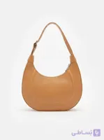 کیف دوشی هلالی Hobo Crescent Bag رنگ عسلی