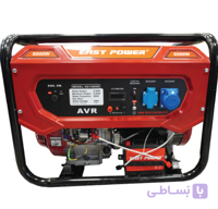 موتور برق سه گانه سوز ایزی پاور 8.5 کیلووات مدل KG14800E تک فاز