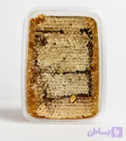 عسل طبیعی با موم هانی‌رسان
