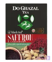 چای دوغزال هل و زعفران- 100 گرم