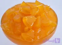 مربای سیب درجه یک خانگی نیم کیلویی
