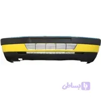 مجموعه کامل سپر جلو پژو 405 GLX زرد 1028 با ضربه گیر فلزی ایساکو اصل شرکتی 0890120297
