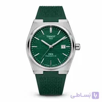 ساعت مچی اتوماتیک مردانه تیسوت مدل Tissot PRX Powermatic 80 بند رابر