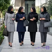 ست مانتو و شلوار اداری مدل درسا