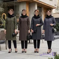 مانتو پاییزه اداری و روزمره قواره‌دار زنانه کاوالی کد ۰۵۱۶