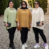 شومیز زنانه جلو دکمه‌دار صوفیا مدل شادگون کد ۵۳۴