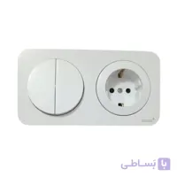 پریز برق و کلید دوپل دلند مدل آدا