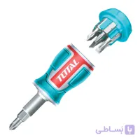 پیچ گوشتی مشتی توتال مدل TACSDS0706 مجموعه 8 عددی