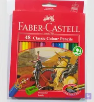 مداد رنگی 48 رنگ   fabercastell