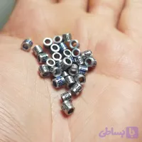 حلقه پای سهره، قناری و فنچ آلومینیومی (بسته ۱۰ عددی با حک سفارشی)