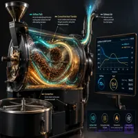 خلاصه جامع کتاب مهندسی رست قهوه: از ترمودینامیک تا کنترل کیفیت