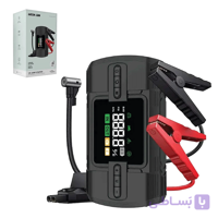 جامپ استارتر،کمپرسور باد و پاوربانک 12000خودرو گرین لاین Green Lion 12V Jump Starter GN12VJUSTBK