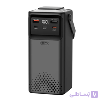 پاوربانک 50000 میلی آمپر ایکس او PR286 22.5w با کابل متصل و چراغ قوه