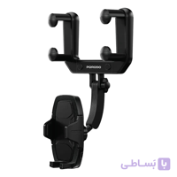 هولدر موبایل آینه ای جلو خودرو پرودو Porodo Mirror-Mounted Phone Holder Bracket PDRVMPH