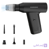 جت فن و جارو شارژی پورودو قابل حمل مکنده و دمنده  Porodo Dual Mode Air Duster & Vacuum PDLFST179