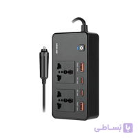 مبدل برق و اینورتر خودرو گرین لاین Green lion CG-200 Car Inverter