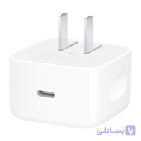 آداپتور  شارژر اورجینال۴۰ وات ۳ پین اپل Apple 40W Dynamic Power Adapter with 60W Max