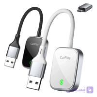 دانگل وایرلس صدا و تصویر ارلدام Earldom CP03 wireless CarPlay AndroidAuto adapter