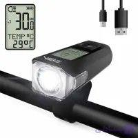 چراغ جلو شارژی دوچرخه + کامپیوتر 26 کاره وایب VIBE LIGH0470