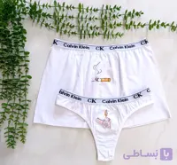ست شورت کاپلی طرح سیگار وفندک
