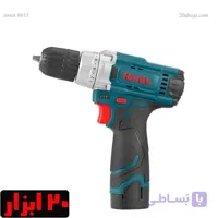 دریل شارژی 12 ولت 10 میلیمتری تک باتری رونیکس مدل 8613A