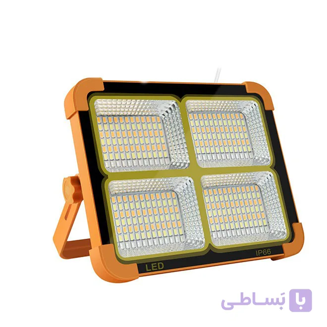 چراغ خورشیدی سولار Solar LED Light اورجینال | 4 باتری 288 لامپ ضدآب