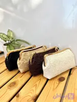 کیف دستی مجلسی جنس گیپور کیفیت عالی با ضمانت ابعاد23/13 بارنگبندی متنوع