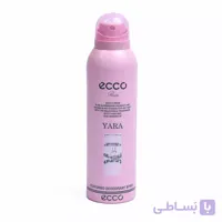 اسپری بدن مارک اکو رایحه یارا yara حجم 250 میل