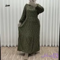 پیراهن ساحلی زنانه مدل ترلان نخی فری سایز کمر بنددار