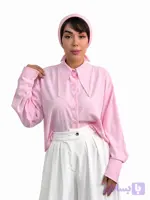 شومیز زیر کتی یقه خرگوشی مانا