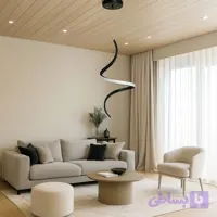 لوستر مدرن اویز تک مدل بهار