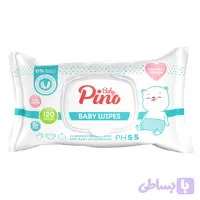 دستمال مرطوب پینو 120 عددی