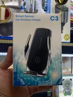 هولدر موبایل وایرلس C3 : شارژر بی‌سیم خودرو