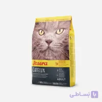 غذای خشک گربه جوسرا مدل Catelux مناسب سلامت پوست و مو وزن 2 کیلوگرم