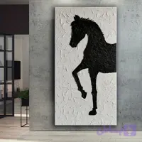 تابلو اسب سیاه