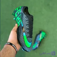کفش فوتبال زوم 16 fc26  مشکی سبز