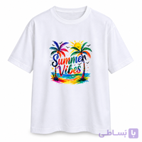 تیشرت سامر طرح ساحلی