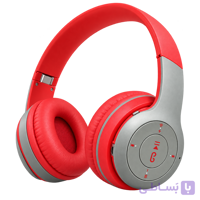 هدفون بی‌سیم P47 مدل 5.0+EDR رنگ قرمز